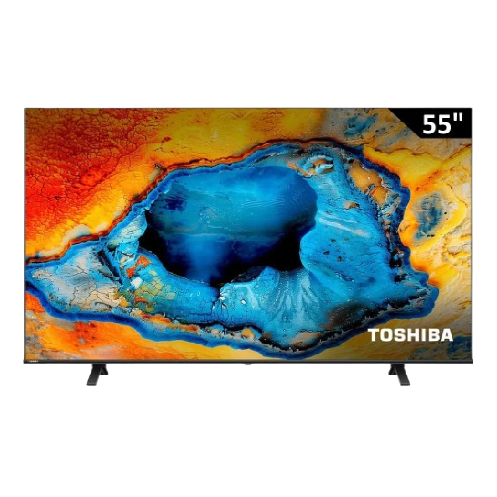 SMART TV TOSHIBA 55'' 55C350NS UHD VIDAA CONTROL POR VOZ ISD/ATSC